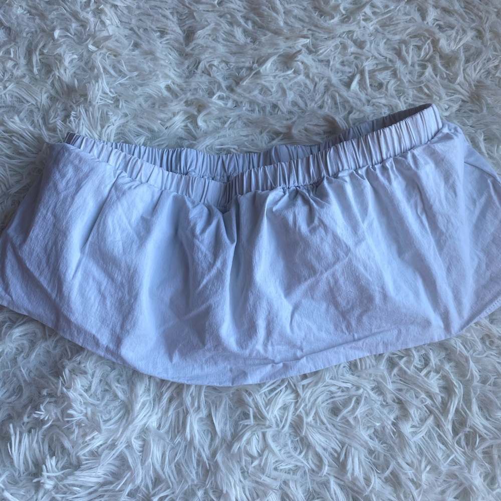 White UO crop top